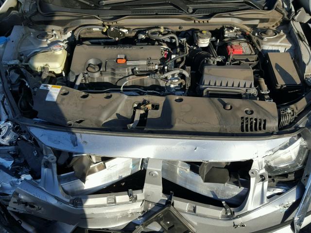 2HGFC2F79GH549835 - 2016 HONDA CIVIC EX SILVER photo 7