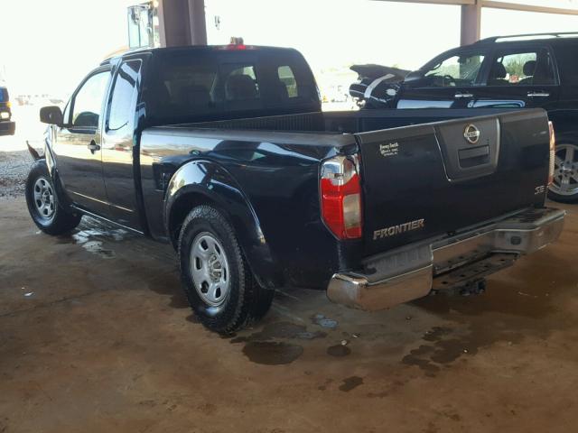 1N6BD06T28C417822 - 2008 NISSAN FRONTIER K BLACK photo 3