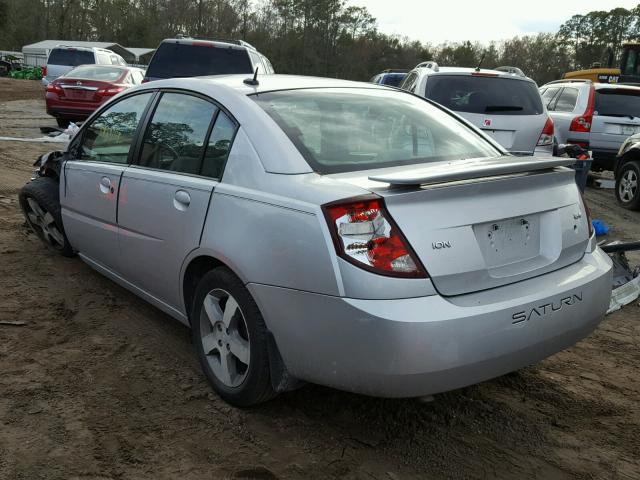 1G8AL55B57Z100243 - 2007 SATURN ION LEVEL SILVER photo 3