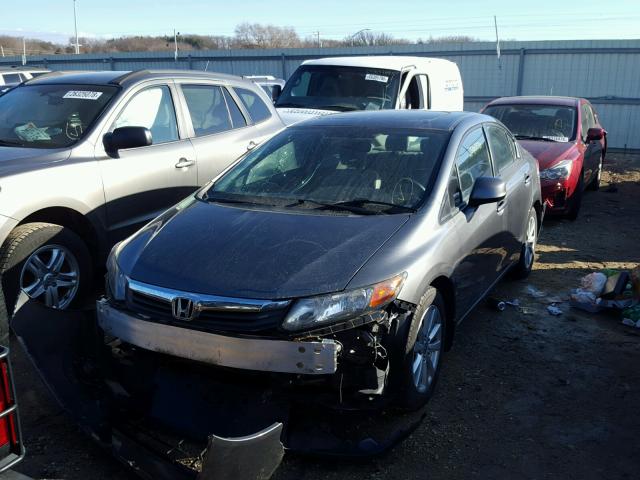 19XFB2F98CE000667 - 2012 HONDA CIVIC EXL 银色 照片 2