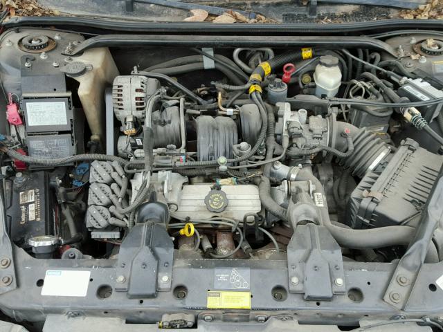 2G1WF55K419322396 - 2001 CHEVROLET IMPALA BLACK photo 7