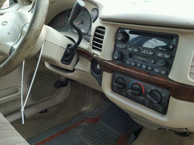 2G1WF55K419322396 - 2001 CHEVROLET IMPALA 黑色 照片 9