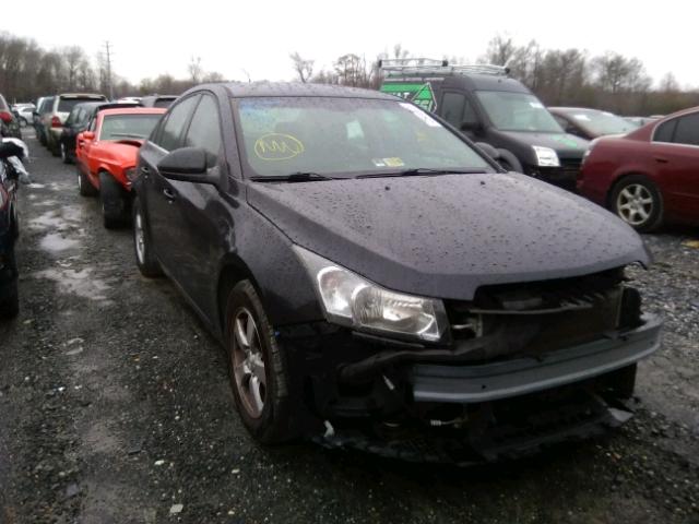 1G1PF5SC2C7169894 - 2012 CHEVROLET CRUZE LT BLACK photo 1