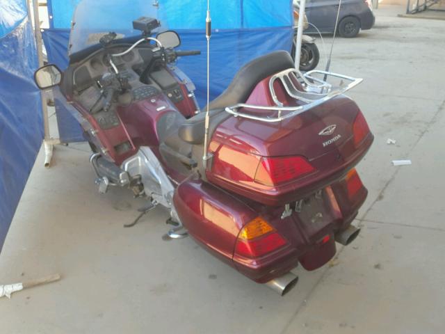 1HFSC47435A409486 - 2005 HONDA GL1800 A RED photo 3