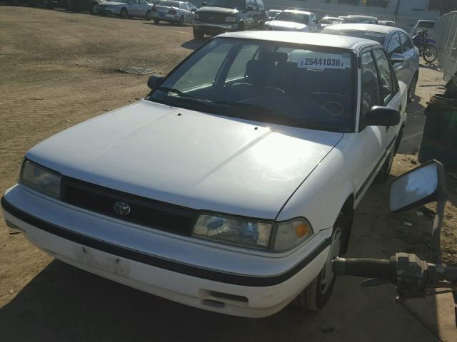 1NXAE94A4NZ337487 - 1992 TOYOTA COROLLA DL WHITE photo 2