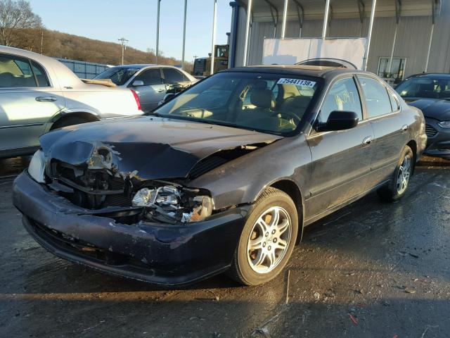 19UUA56641A034737 - 2001 ACURA 3.2TL BLACK photo 2