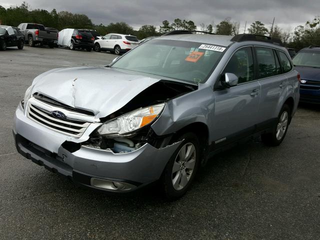 4S4BRBAC9C3279966 - 2012 SUBARU OUTBACK 2. SILVER photo 2