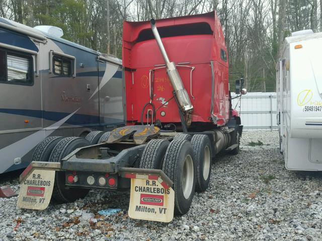 1M1AK07Y55N003447 - 2005 MACK 600 CXN600 RED photo 4