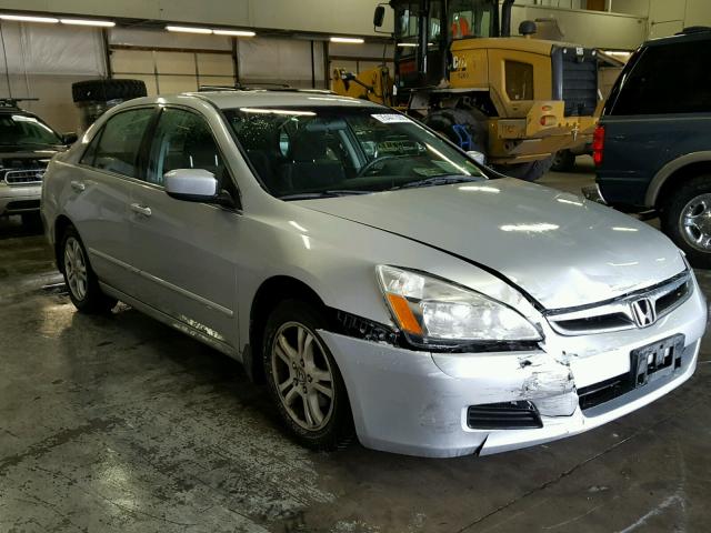 1HGCM56326A036292 - 2006 HONDA ACCORD SE SILVER photo 1