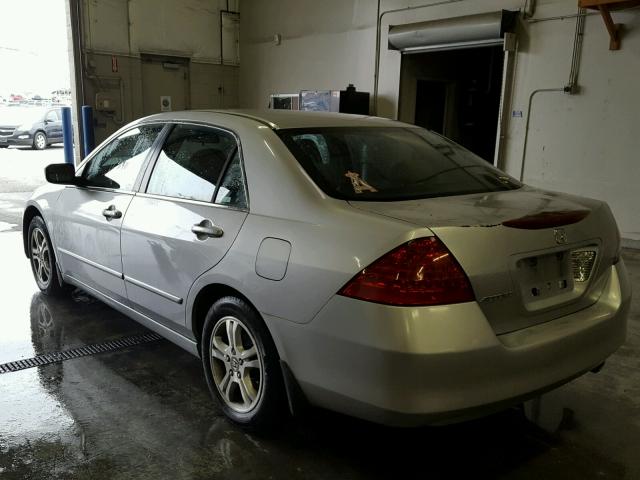 1HGCM56326A036292 - 2006 HONDA ACCORD SE SILVER photo 3