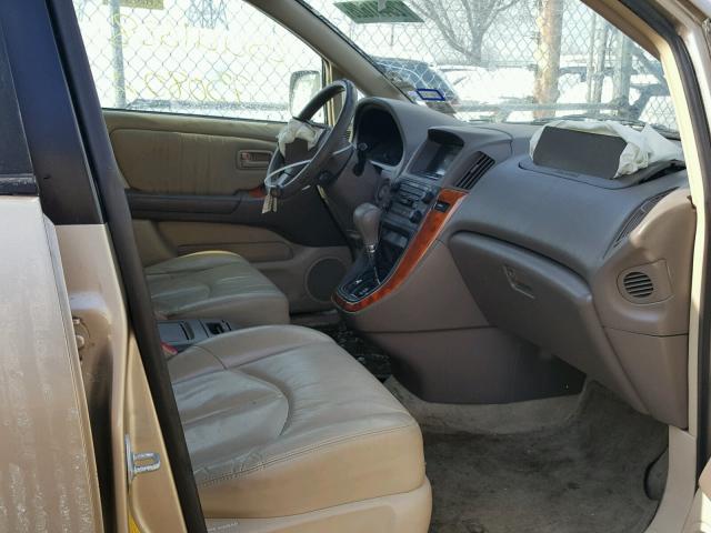 JT6GF10U4Y0058833 - 2000 LEXUS RX 300 TAN photo 5