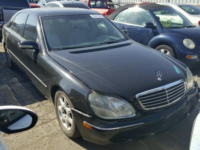 WDBNG75J2YA018614 - 2000 MERCEDES-BENZ S 500 BLACK photo 1