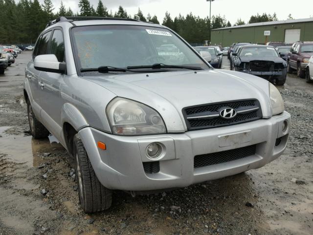 KM8JN72D27U674471 - 2007 HYUNDAI TUCSON SE SILVER photo 1