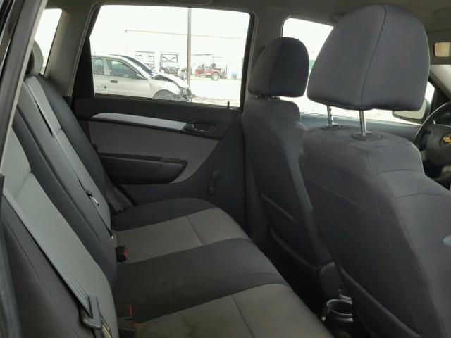 KL1TD6DE7BB137347 - 2011 CHEVROLET AVEO LS 黑色 照片 6