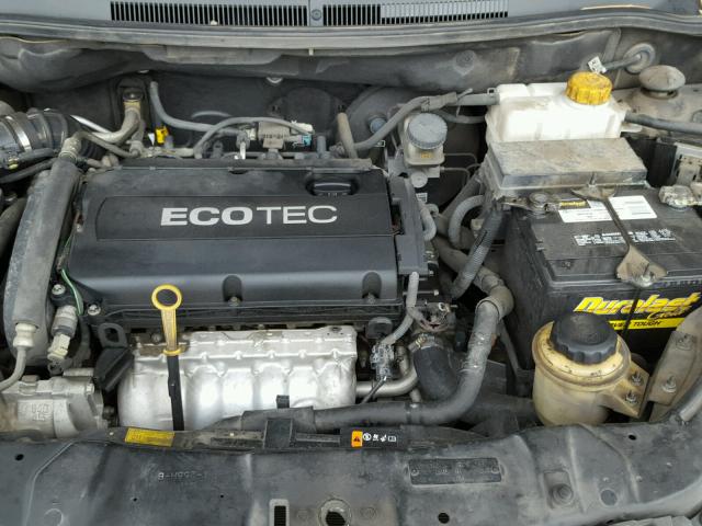 KL1TD6DE7BB137347 - 2011 CHEVROLET AVEO LS 黑色 照片 7