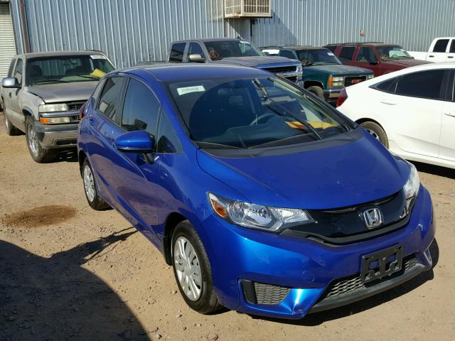 3HGGK5H54HM705156 - 2017 HONDA FIT LX أزرق صورة 1