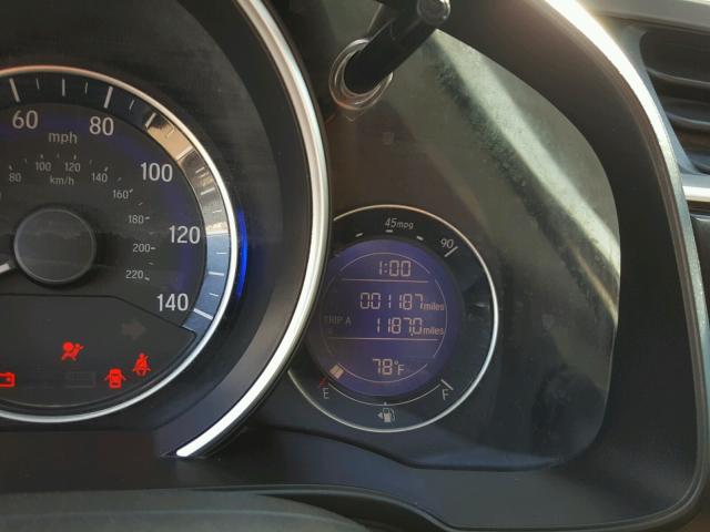 3HGGK5H54HM705156 - 2017 HONDA FIT LX أزرق صورة 8