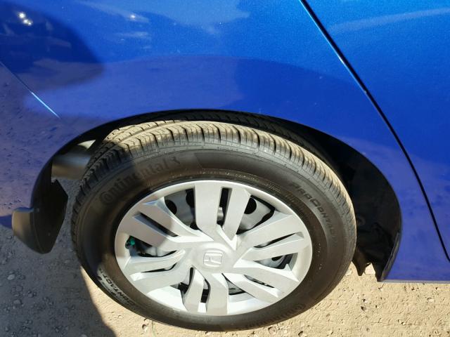 3HGGK5H54HM705156 - 2017 HONDA FIT LX أزرق صورة 9