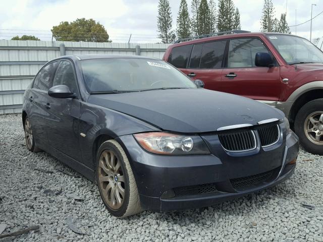 WBAVC93547KX56712 - 2007 BMW 328 XI GRAY photo 1