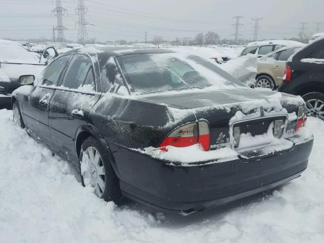 1LNHM87A95Y632567 - 2005 LINCOLN LS 黑色 照片 3