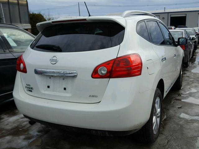 JN8AS5MV3FW759091 - 2015 NISSAN ROGUE SELE WHITE photo 4