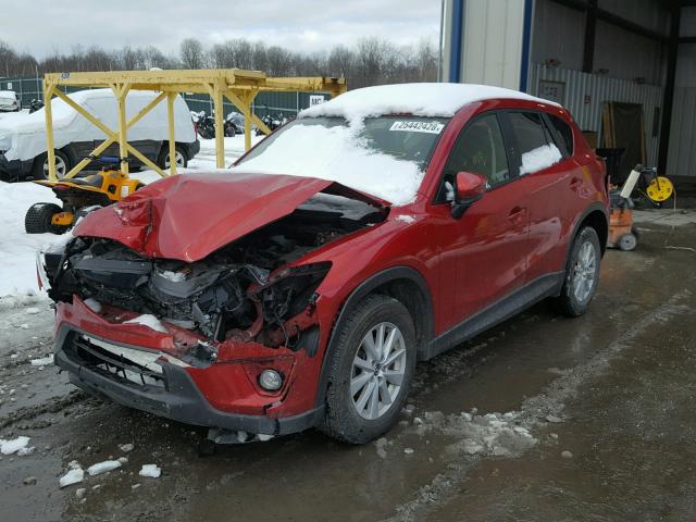 JM3KE4CY8F0481053 - 2015 MAZDA CX-5 TOURI RED photo 2