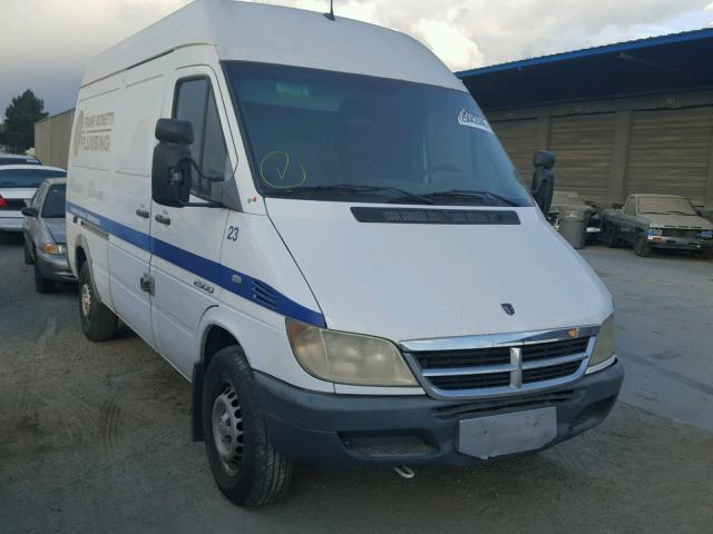 WD0PD644865873520 - 2006 DODGE SPRINTER 2 WHITE photo 1