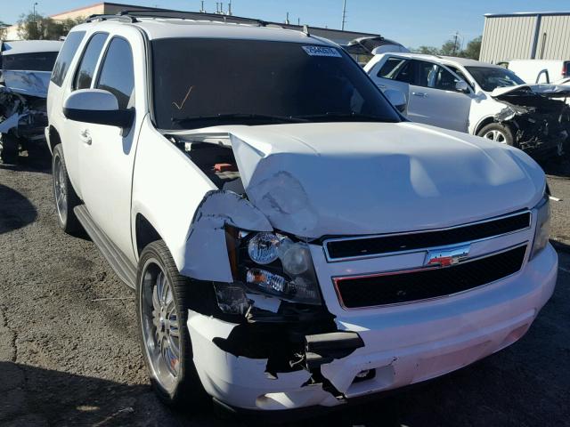 1GNFC13J87R155369 - 2007 CHEVROLET TAHOE C150 WHITE photo 1