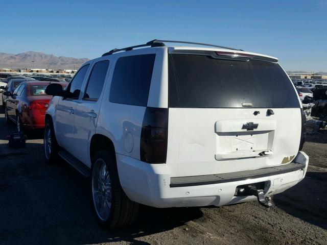 1GNFC13J87R155369 - 2007 CHEVROLET TAHOE C150 WHITE photo 3