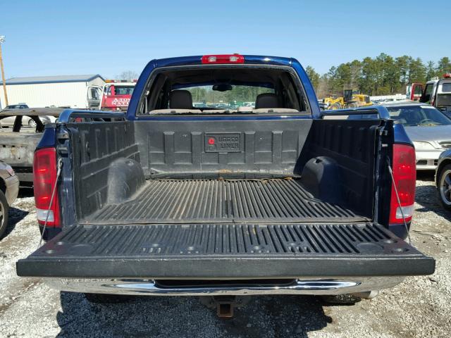 1D7HA18N92S654465 - 2002 DODGE RAM 1500 BLUE photo 9