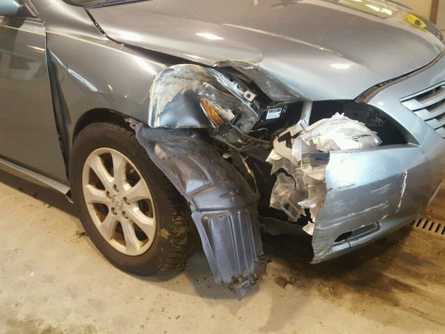 4T1BE46K89U860238 - 2009 TOYOTA CAMRY BASE GRAY photo 9