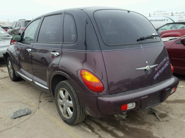 3C4FY58B04T228062 - 2004 CHRYSLER PT CRUISER PURPLE photo 3