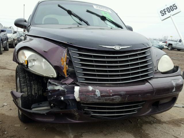 3C4FY58B04T228062 - 2004 CHRYSLER PT CRUISER PURPLE photo 9