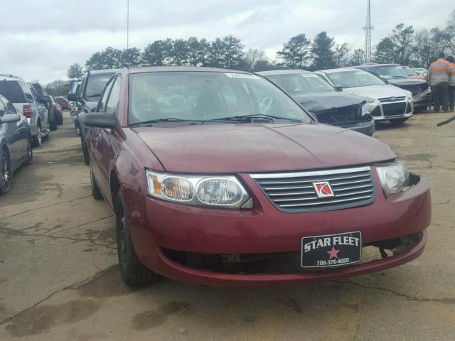 1G8AJ55F26Z145423 - 2006 SATURN ION LEVEL RED photo 1