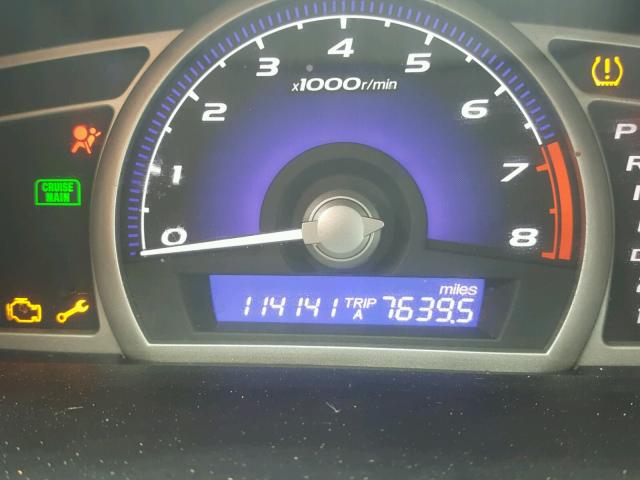 2HGFA16889H301586 - 2009 HONDA CIVIC EX 银色 照片 8