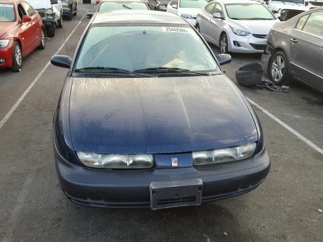 1G8ZH5288VZ376474 - 1997 SATURN SL1 BLUE photo 9