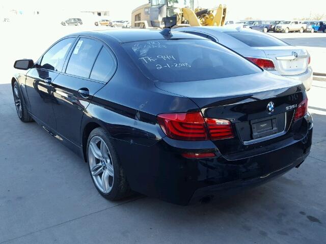 WBAFR7C50CC813709 - 2012 BMW 535 I BLACK photo 3