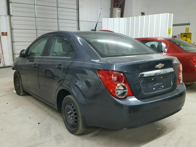 1G1JC5SHXC4165734 - 2012 CHEVROLET SONIC LT CHARCOAL photo 3