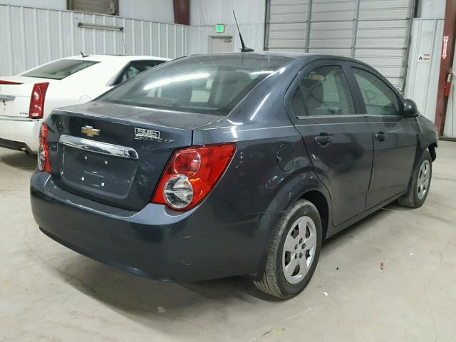 1G1JC5SHXC4165734 - 2012 CHEVROLET SONIC LT CHARCOAL photo 4