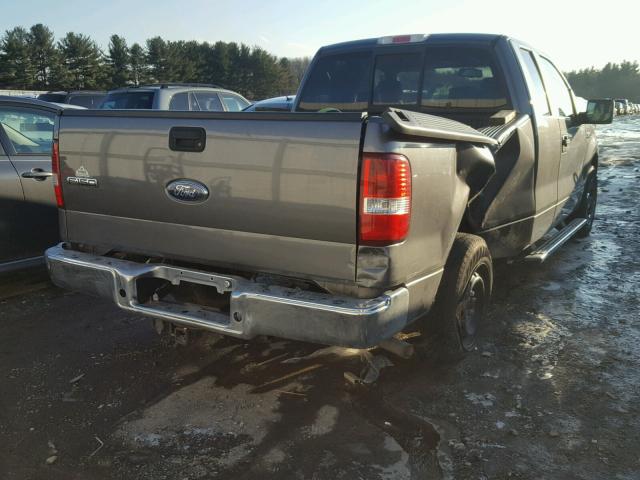 1FTRX12W47NA09615 - 2007 FORD F150 GRAY photo 4