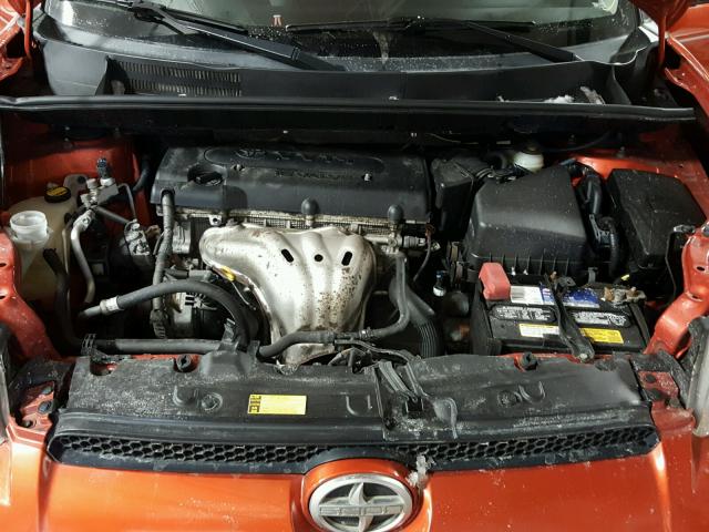 JTLZE4FEXCJ008287 - 2012 TOYOTA SCION XB 橙色 照片 7