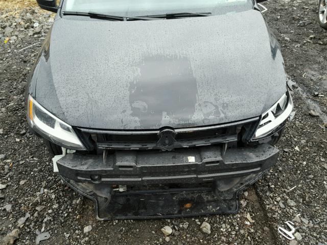 3VW1K7AJ4DM256656 - 2013 VOLKSWAGEN JETTA BASE 黑色 照片 7