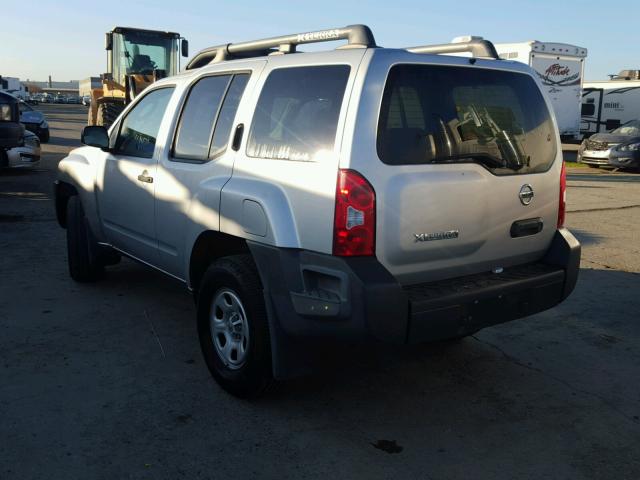 5N1AN08W57C536994 - 2007 NISSAN XTERRA OFF SILVER photo 3