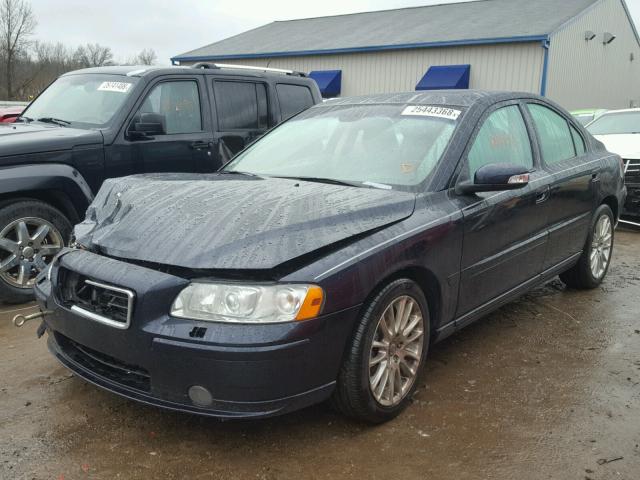 YV1RS592X72626361 - 2007 VOLVO S60 2.5T BLUE photo 2