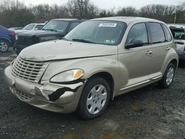 3C4FY58B05T617561 - 2005 CHRYSLER PT CRUISER GOLD photo 2