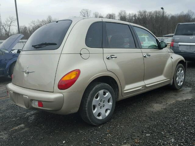 3C4FY58B05T617561 - 2005 CHRYSLER PT CRUISER GOLD photo 4