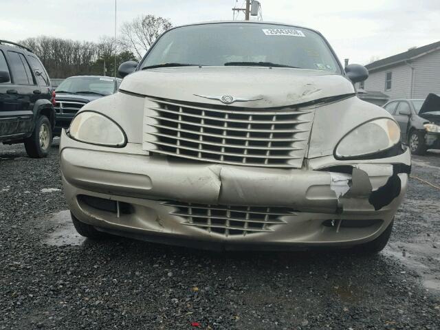 3C4FY58B05T617561 - 2005 CHRYSLER PT CRUISER GOLD photo 9