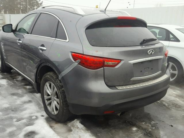 JN8CS1MW5GM750304 - 2016 INFINITI QX70 GRAY photo 3