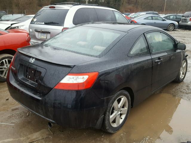 2HGFG11867H536524 - 2007 HONDA CIVIC EX შავი ფოტო 4