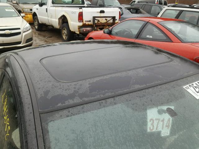 2HGFG11867H536524 - 2007 HONDA CIVIC EX შავი ფოტო 9